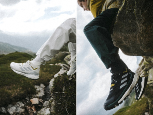 　　TERREX Free Hiker 2andwander系列户外徒步鞋的外观全新升级