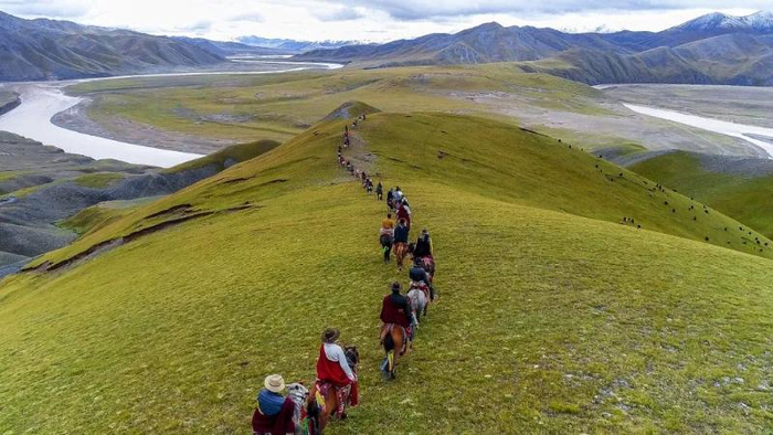 生态巡护（陈有钧 摄）
