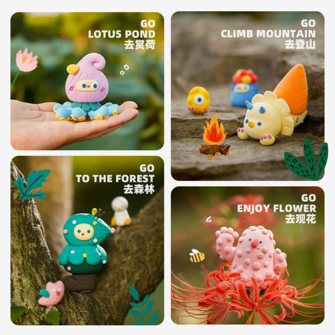 　　新品“快乐物种”系列超轻粘土正开展用户共创活动