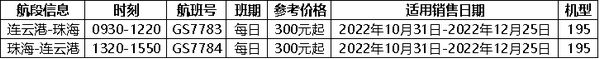 连云港=珠海航线信息（以实际查询为准）