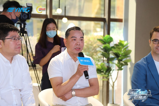 　　鹰卫浴副总经理戴日华