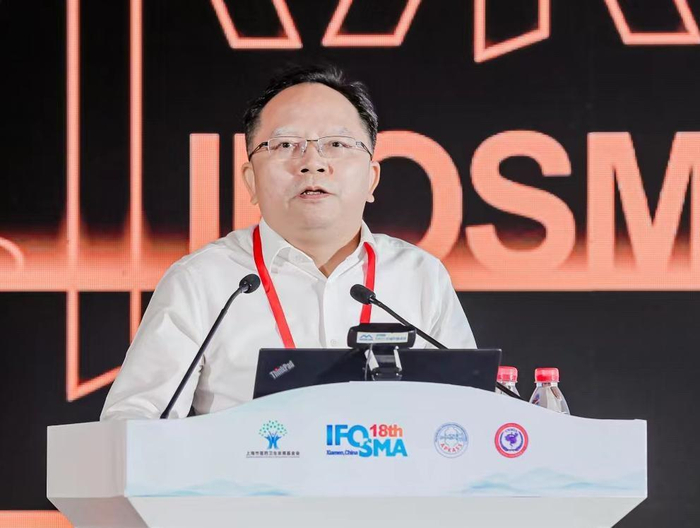 　　廖华生副市长致辞