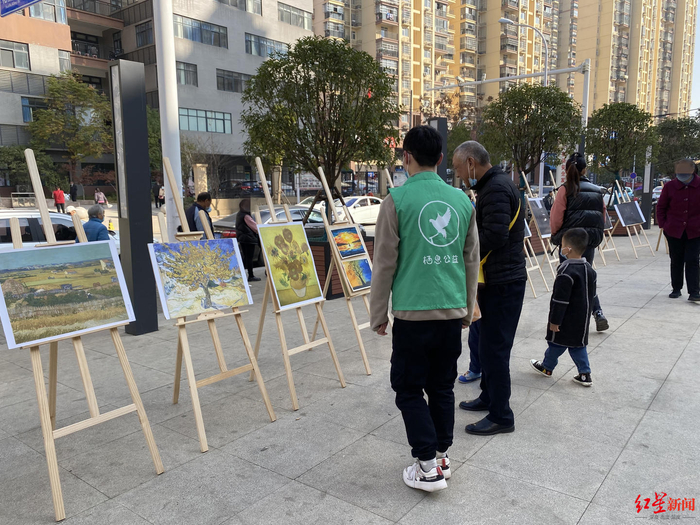 ↑抑郁症科普展 受访者供图