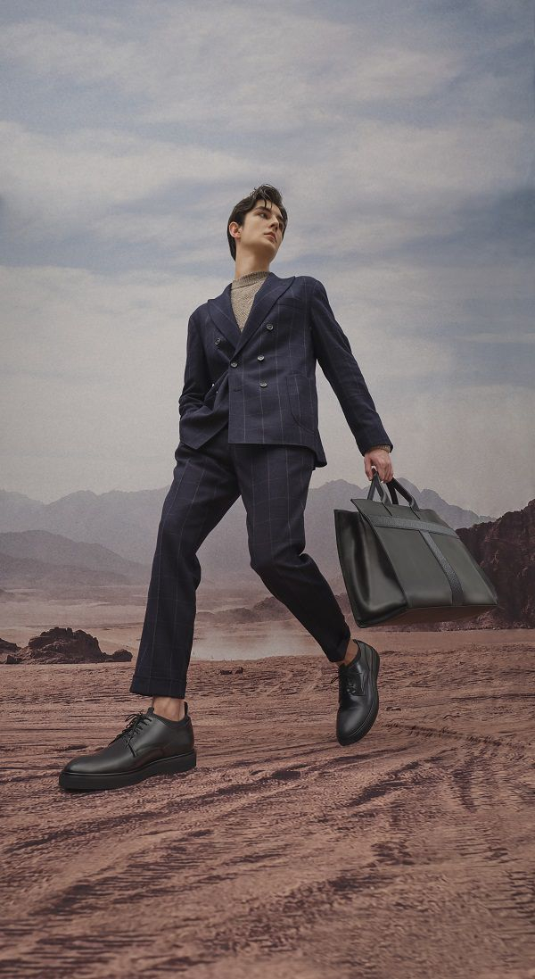 　　CREMONA刷色小牛皮德比鞋