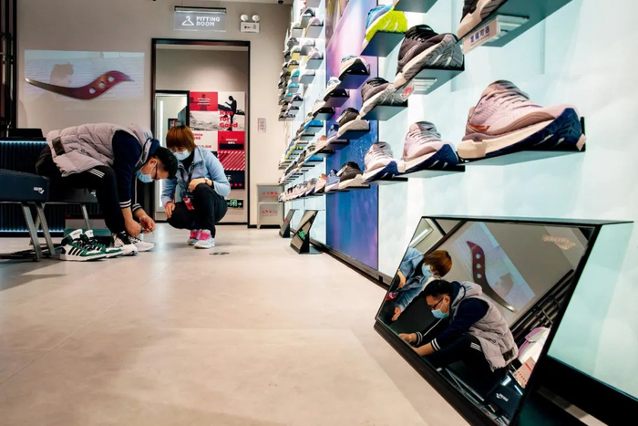 索康尼上海鞋店。图/视觉中国