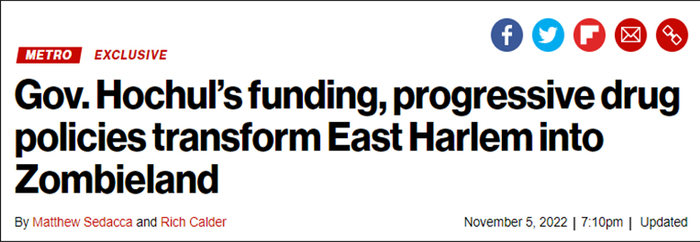 美国《纽约邮报》报道截图