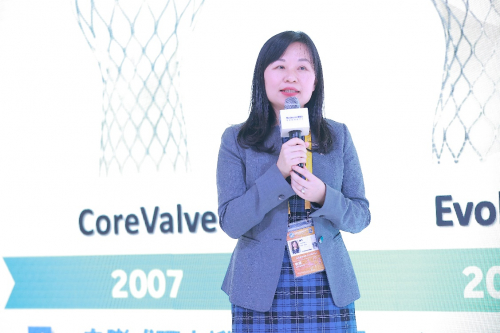 　　美敦力中国区结构性心脏病业务部门副总裁黄芳女士