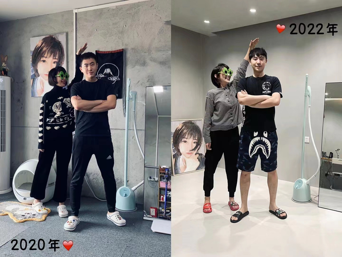 会长的毛坯房装修前后对比 图片由受访者提供