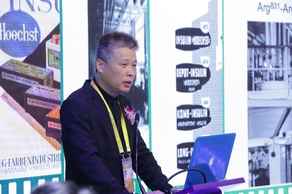 　　冯波教授分享甘精胰岛素陪伴我国患者坚定地走在血糖安全达标之路上