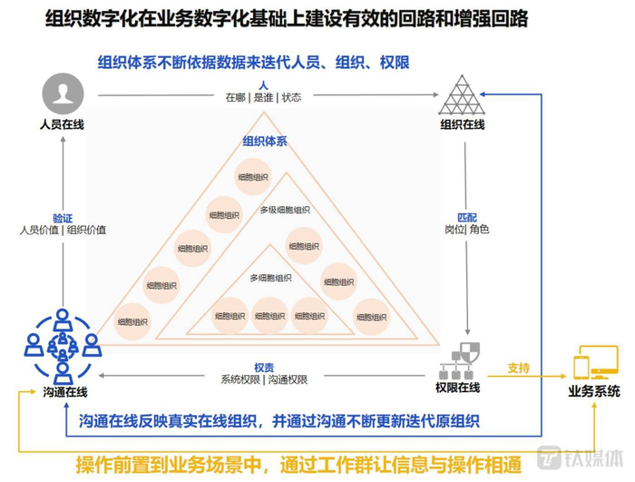 　　组织数字化和业务数字化