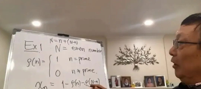 ·11月8日上午，张益唐在线上直播讲解朗道-西格尔零点问题。