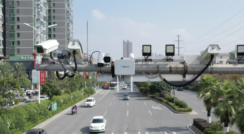 　　蘑菇车联车路协同设备