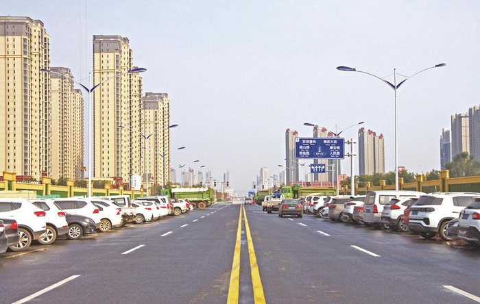         图为北仓路（秦皇大街-荀子大街）    