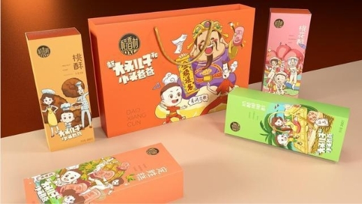 　　苏州稻香村与《新大头儿子和小头爸爸》联名产品