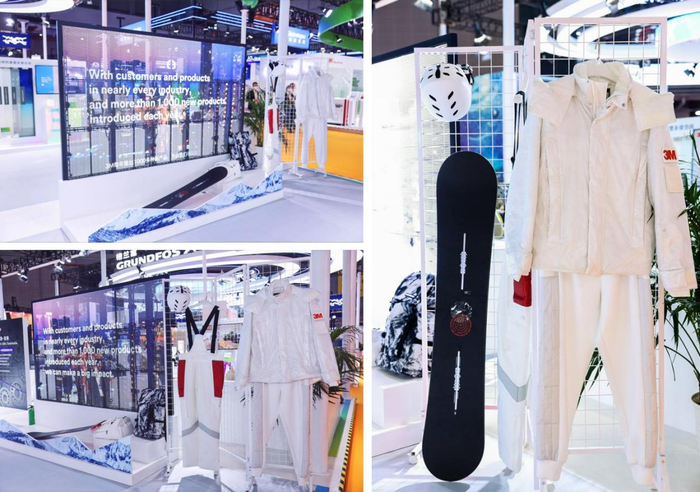 　　3M™新雪丽™ x RICO LEE联名系列展位区