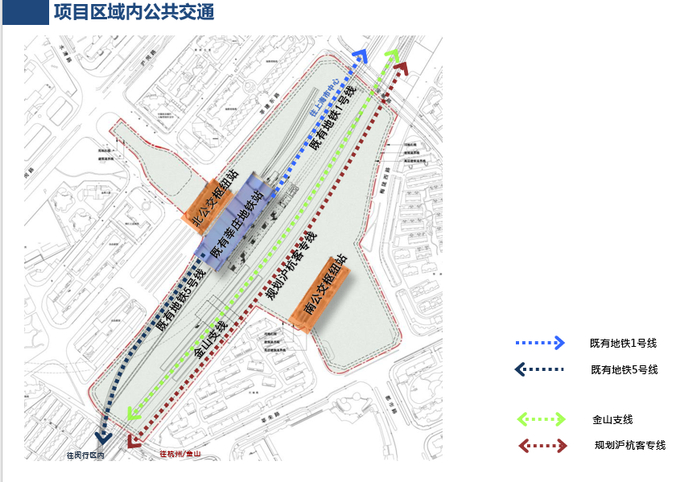 大平台下方交通枢纽示意图
