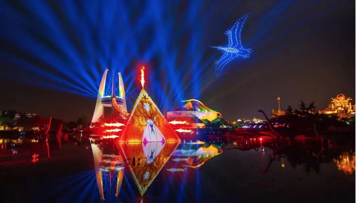 图为恐龙园沉浸式戏剧情景空间