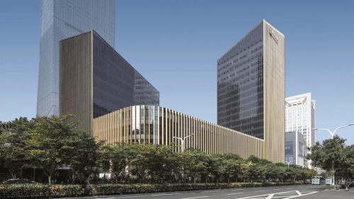 　　“灵岩藏玉”——济南中央商务区金石中心