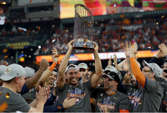 图：休斯顿太空人夺冠