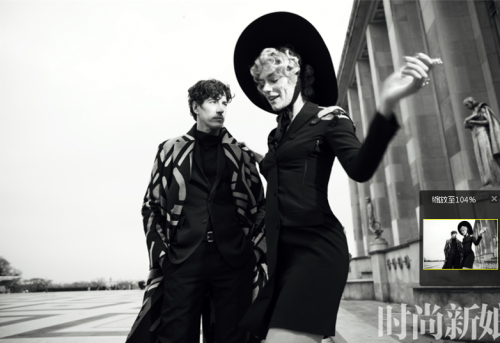 　　时尚新娘特邀国际超模Oriol Elcacho/Natalja B在巴黎拍摄情侣大片