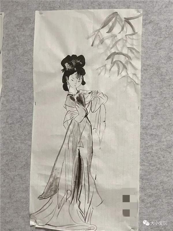 　　这个姿态绰约的古典少女,盲猜是林妹妹