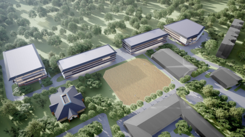 　　运动中心示意图