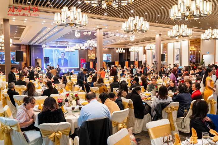 现场宾朋满座（图/硅谷时报）