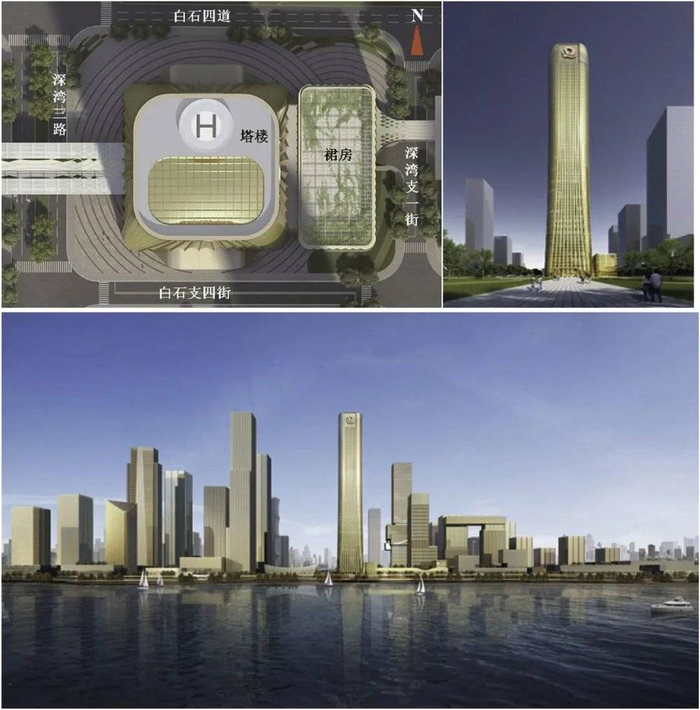 深圳恒大中心设计效果图