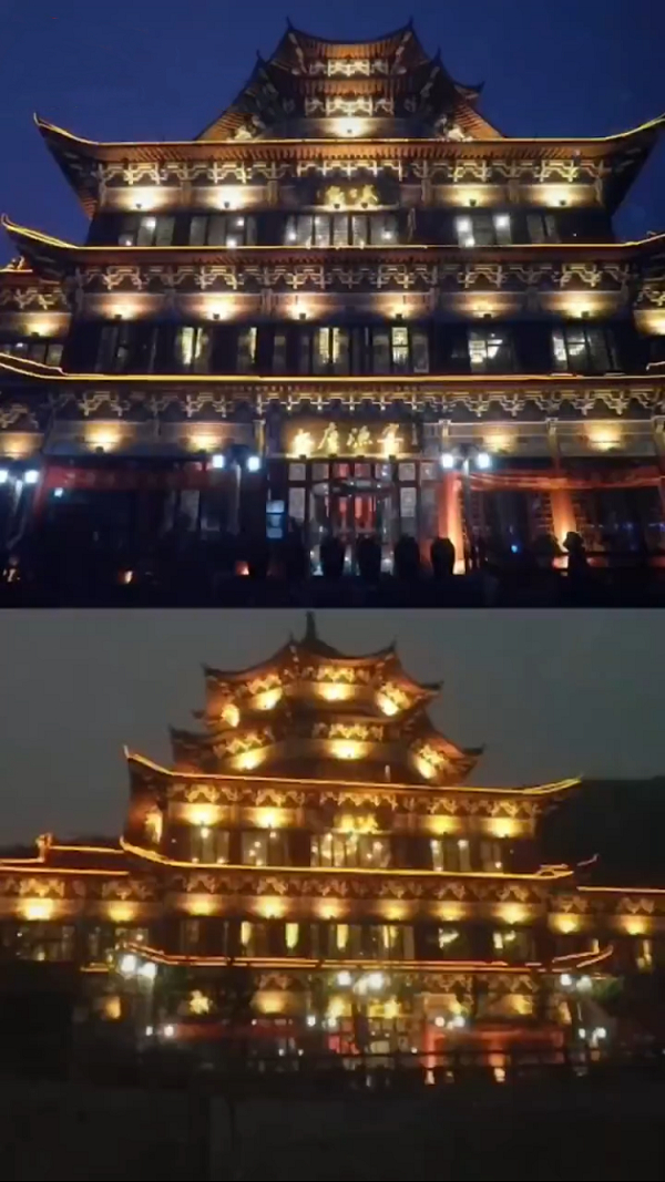 　　图 | “大唐渔宴”，唐健曾经辉煌的一家酒楼