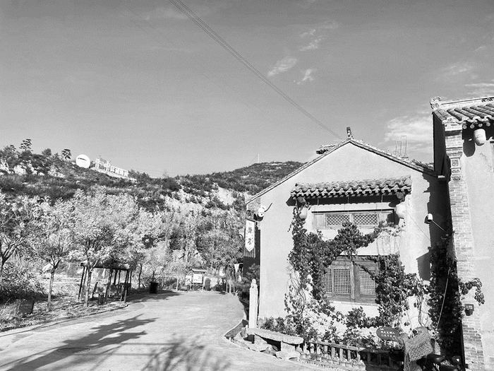     小西沟文旅康养小镇一角