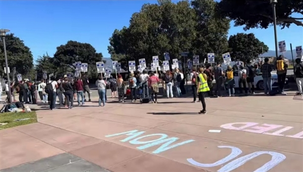 图源：参与罢工学生社交平台