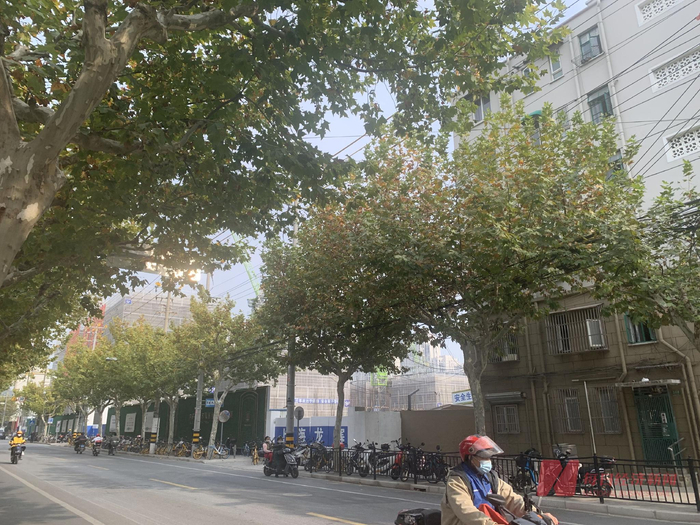 大华峯荟项目周边环境 图片来源：每经记者 包晶晶摄&nbsp;