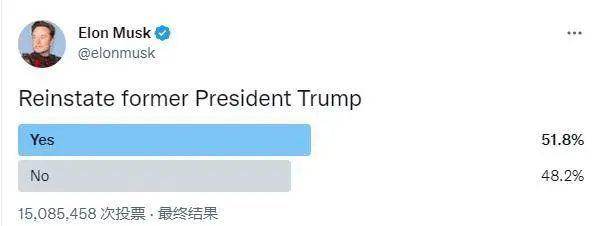 图片来源：马斯克社交媒体