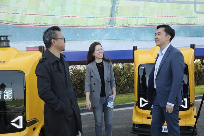 　　行深智能无人车受到大家关注