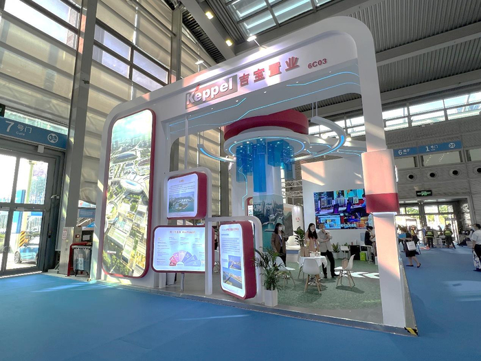 　　图示：高交会吉宝置业中国展台
