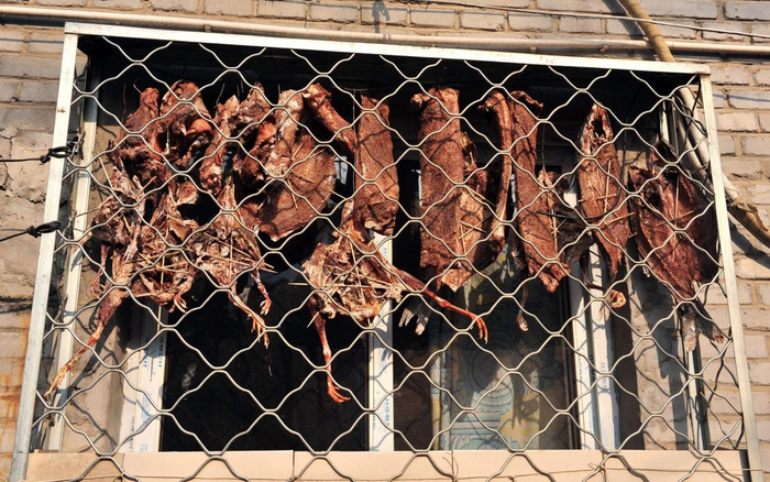 腊肉。  新京报资料图