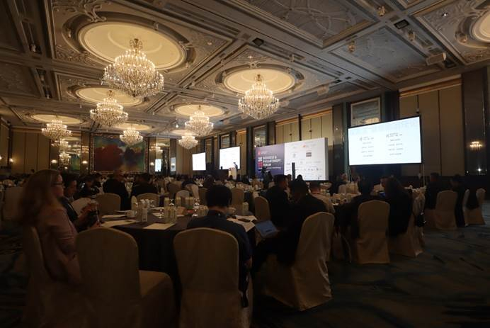 　　图为11月21日，2022商业与慈善国际论坛在新加坡香格里拉酒店开幕