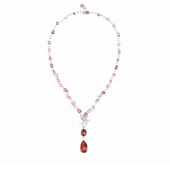 　　CHAUMET瀚海史诗高定珠宝套系 深海探境高定项链