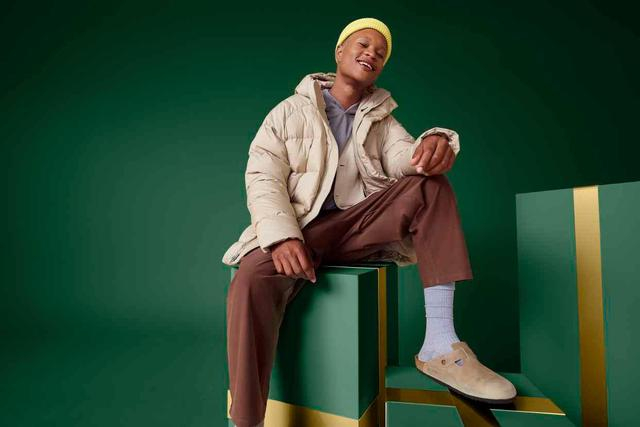 　　Wunder Puff 男士羽绒外套，Shift Stitch 男士运动连帽衫