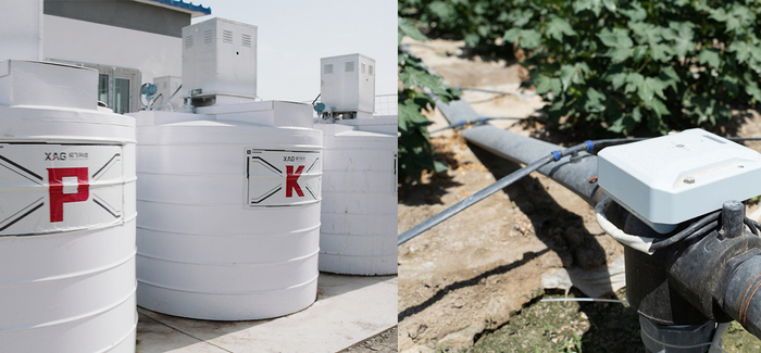 　　水肥一体化智能灌溉系统