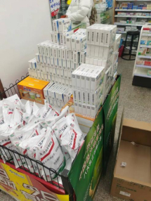药店感冒药畅销（图片来源：记者拍摄）