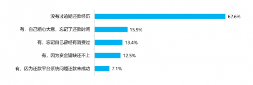 　　图11：用户逾期还款的经历