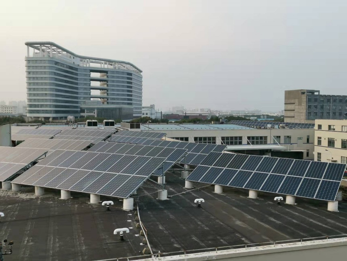 　　上海科勒电子 - 太阳能电池板