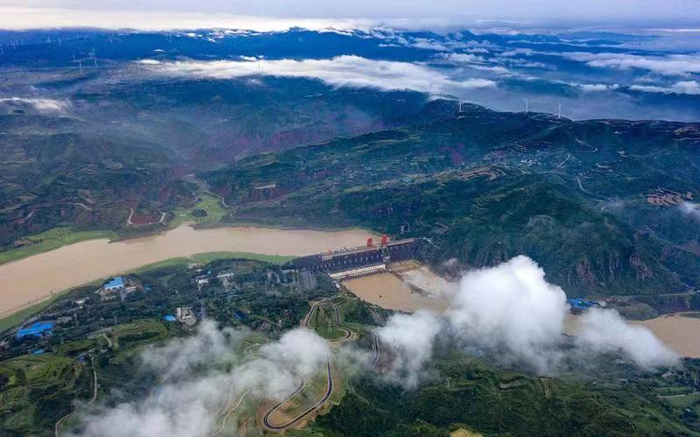 湖滨区山水林田湖草沙综合治理项目远景。 杜杰 摄