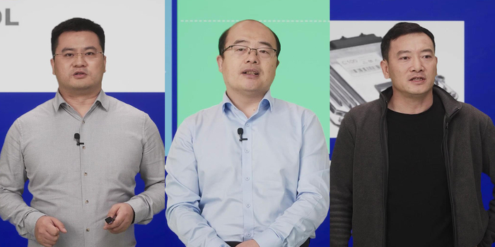 　　从左至右：芯驰半导体副总经理李飞云、Codesys中国区副总经理孙伟杰、苏州大方副总经理曹新杰