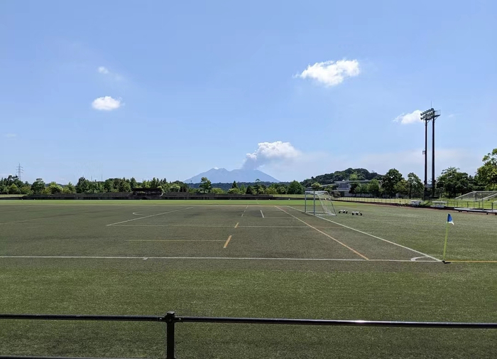 日本足球场&nbsp;图片来源：受访者提供