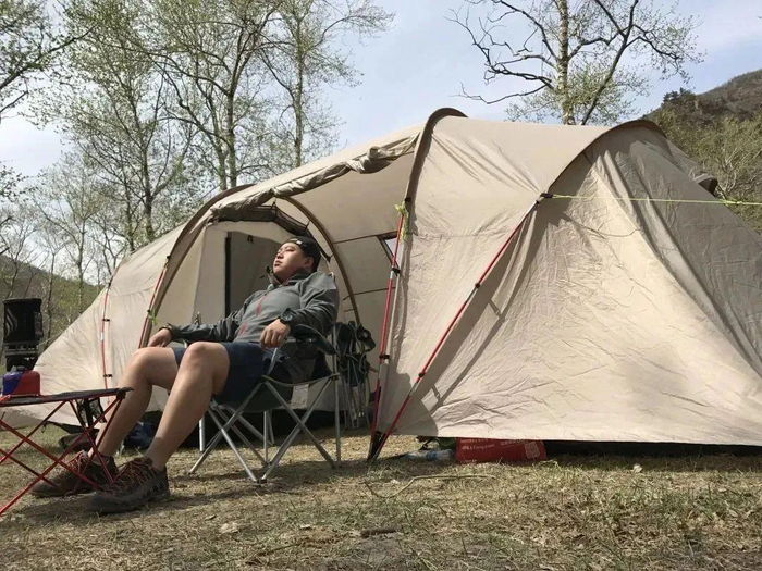 　　图注：刘浩宇露营个人照