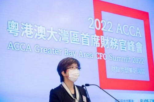 　　ACCA中国总监梁淑屏致欢迎辞