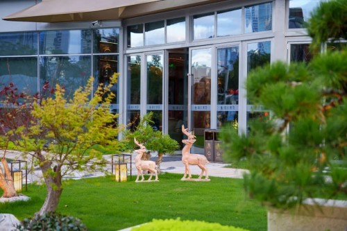 　　浦江名荟 | 露天花园