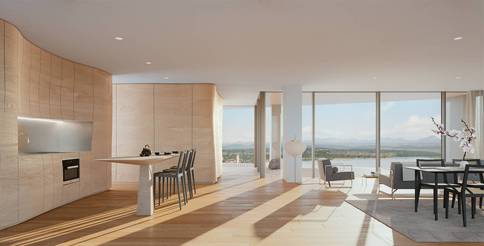 　　图：阿铂尼·隈研吾项目效果图